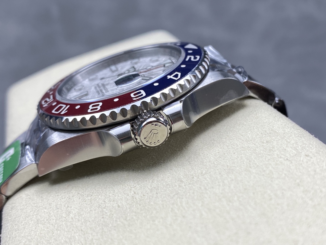 Rolex GMT-Master II 126719 0002 White Gold Meteorite Grey Dial 40mm Mens Replica Watch - Image 7