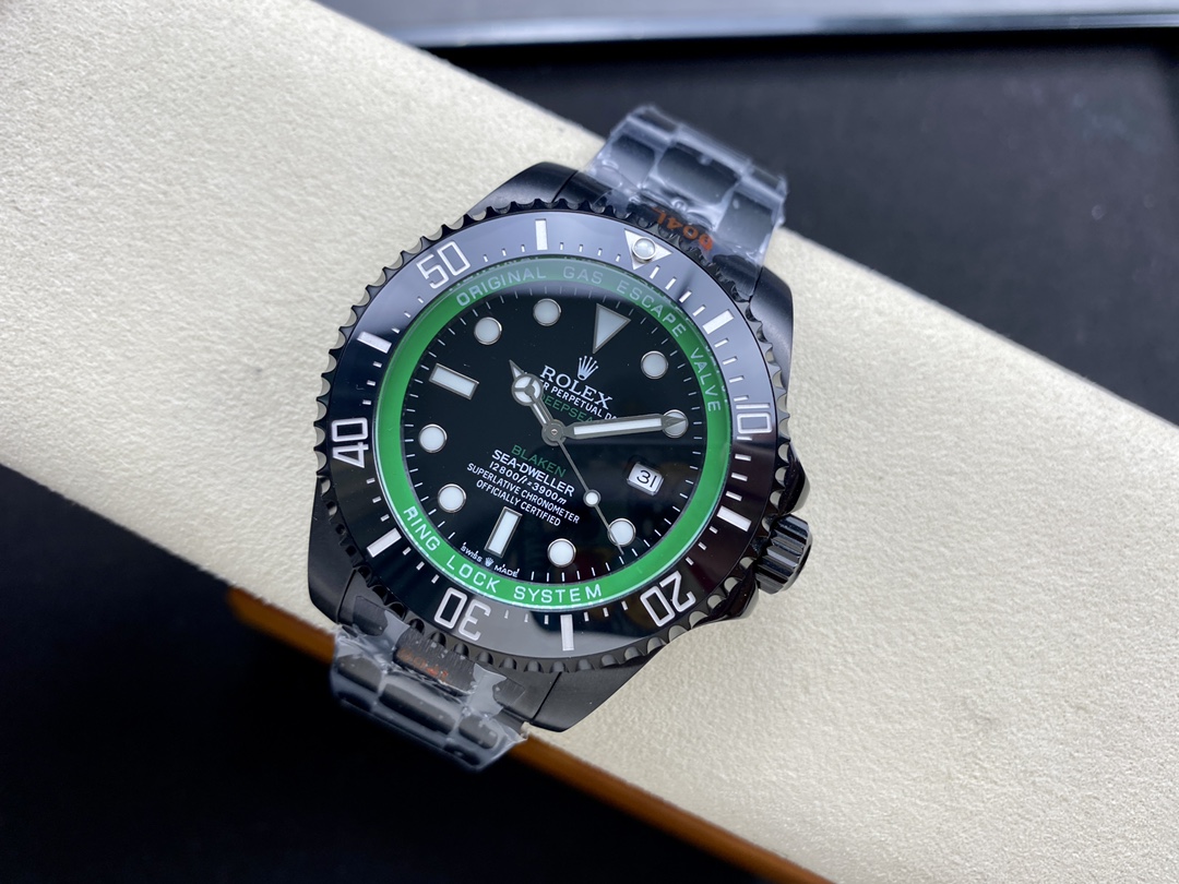 Rolex Sea Dweller Deepsea Mens Blaken Custom Edition 44mm - Image 6