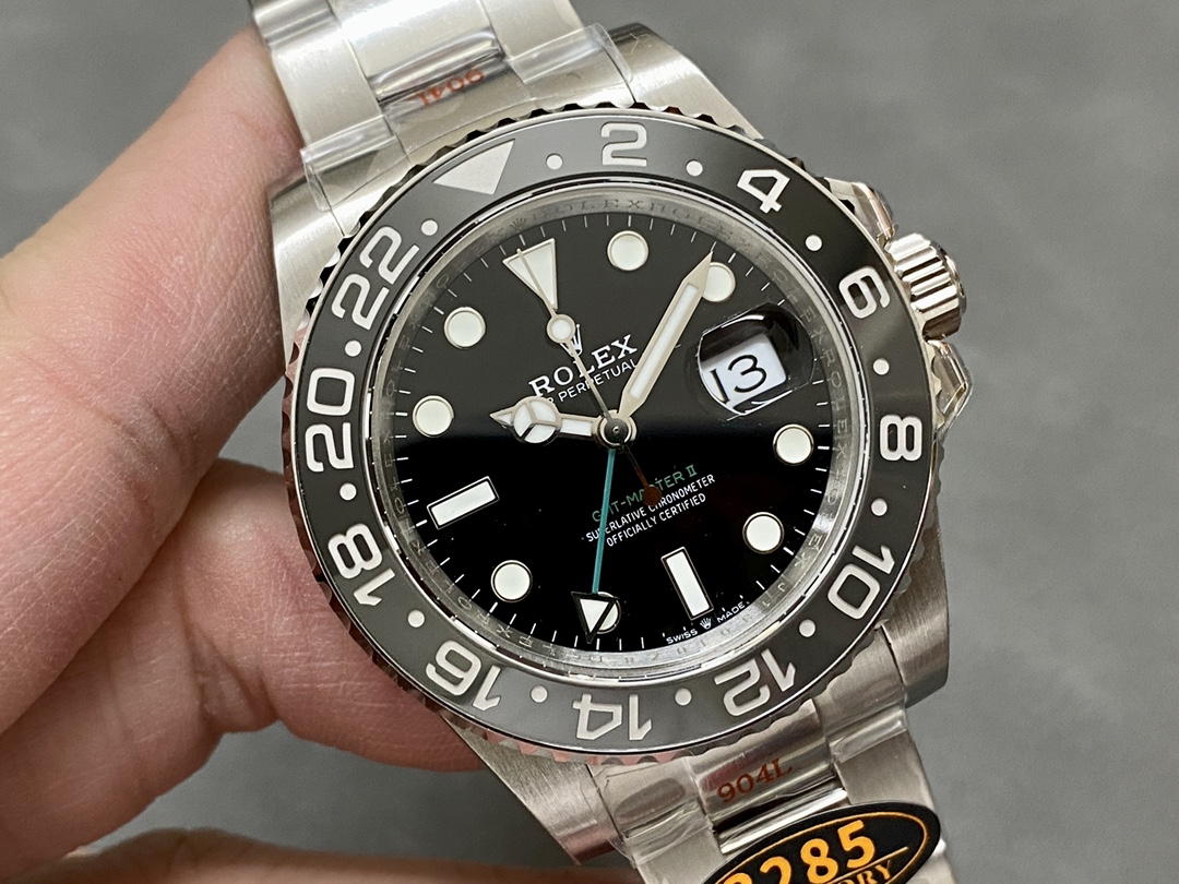 Rolex GMT-Master II 116710LN Black Dial Stainless steel case 40mm Mens Replica Watch - Image 4
