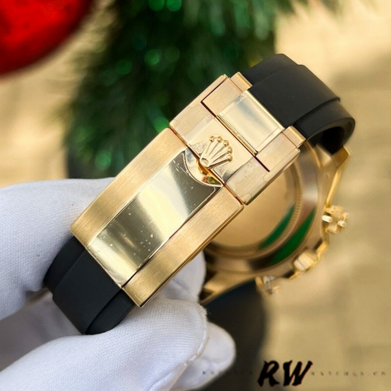 Rolex Daytona 116518LN Black Diamond Dial 40mm Mens Replica Watch - Image 6