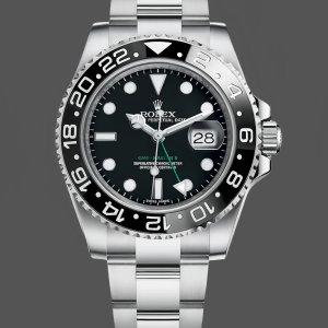 Rolex GMT-Master II 40mm Black Bezel 116710LN Men's Watch
