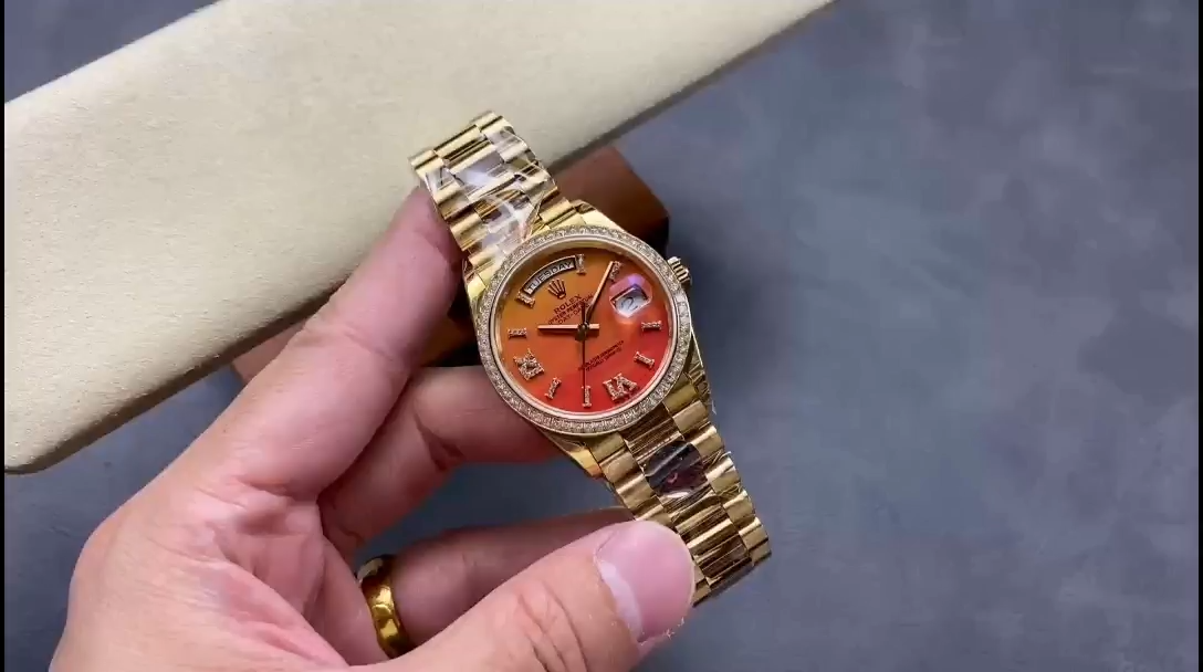 Rolex Day Date 36 President Bracelet 128348RBR 0049 Unisex Watch - Image 2