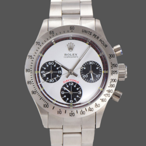 Rolex Daytona 6239 Stainless Steel White & Black Dial Vintage Men's Watch