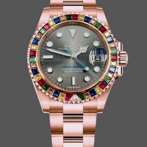 Rolex Yacht-Master 116695 Everose Gold Grey Dial 40MM Mens Replica Watch
