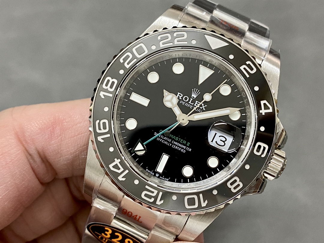 Rolex GMT-Master II 116710LN Black Dial Stainless steel case 40mm Mens Replica Watch - Image 5