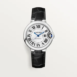CARTIER BALLON BLEU Alligator Strap 33mm