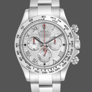 Rolex Cosmograph Daytona 116509 Meteorite Grey Roman Dial 40MM Mens Replica Watch