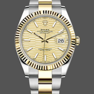 Rolex Datejust 126233 Champagne Motif dial 36MM Unisex Replica Watch