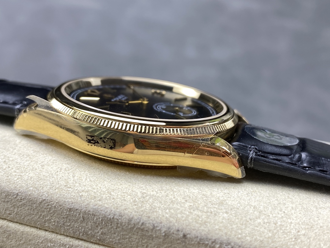 Rolex 1908 Yellow Gold 52508 0002 39 mm Replica Watch - Image 7