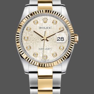 Rolex Datejust 126233 Silver Jubilee Dial 36MM Unisex Replica Watch