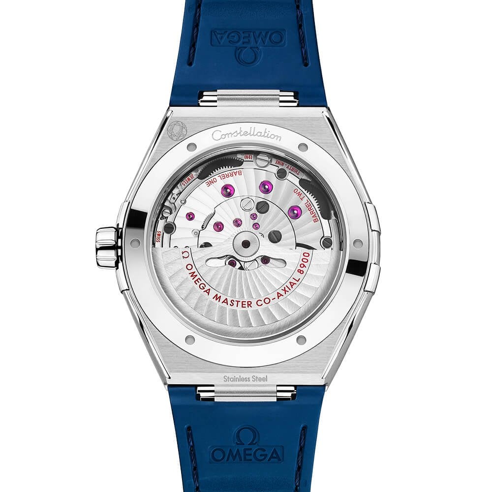 OMEGA Constellation 41mm Steel & Ceramic White Ceramic Dial Automatic Strap Watch - Image 3