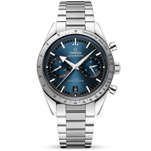 OMEGA Speedmaster '57 40.5mm Blue Dial Chronograph Bracelet Watch