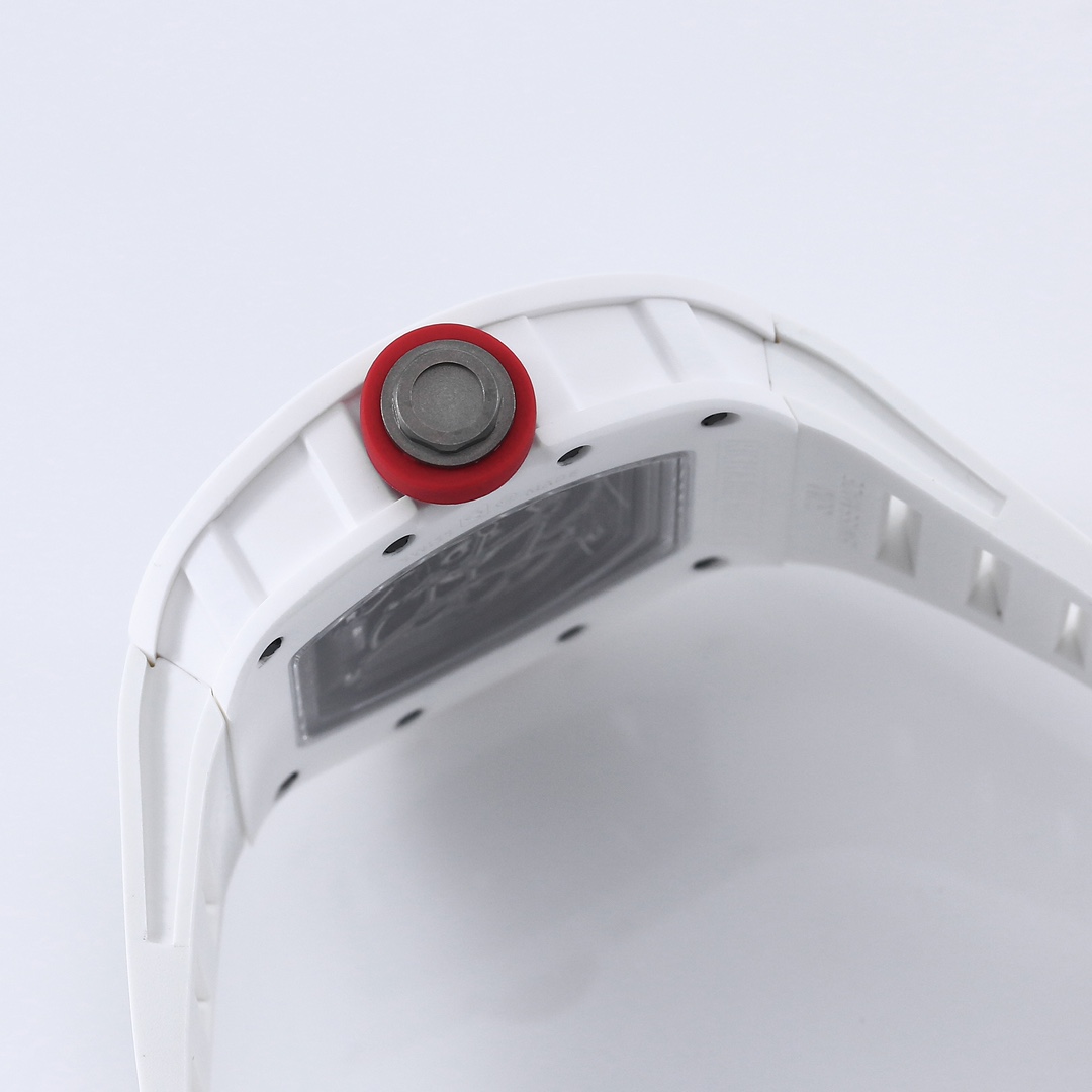 Richard Miller RM 055 RMUL2 NTPT Carbon Fiber White Case Red Mark - Image 8