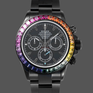 Rolex Rainbow Daytona 116520 DLC-PVD 40mm Black Men's watch