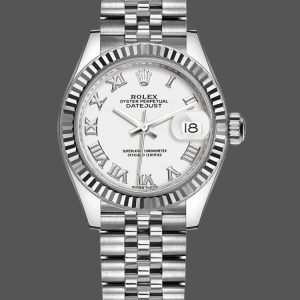 Rolex Datejust 279174 Stainless Steel White Roman Numeral Dial 28mm Lady Replica Watch