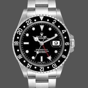 Rolex GMT-Master II 16710 Black Dial Stainless Steel Case 40MM Mens Replica Watch