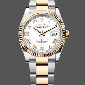 Rolex Datejust 126233 White Roman Dial 36MM Unisex Replica Watch