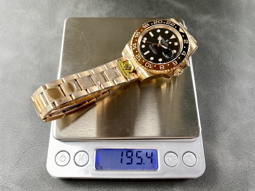 Rolex GMT-Master II 126715CHNR Black Dial Everose case 40MM Mens Replica Watch - Image 11