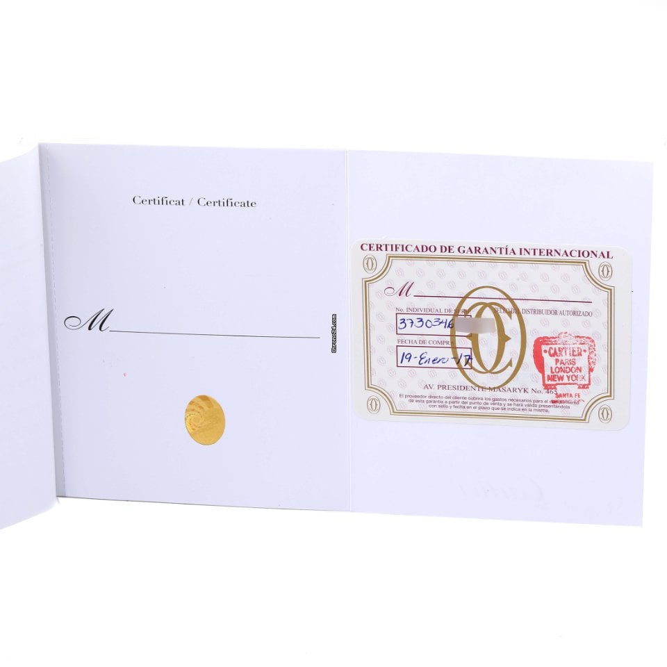 CARTIER Calibre Rose Gold Black 42mm WGCA0010 - Image 10