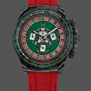 Rolex Daytona Diw Black Carbon Lucky Player (casino) 40mm Oyster