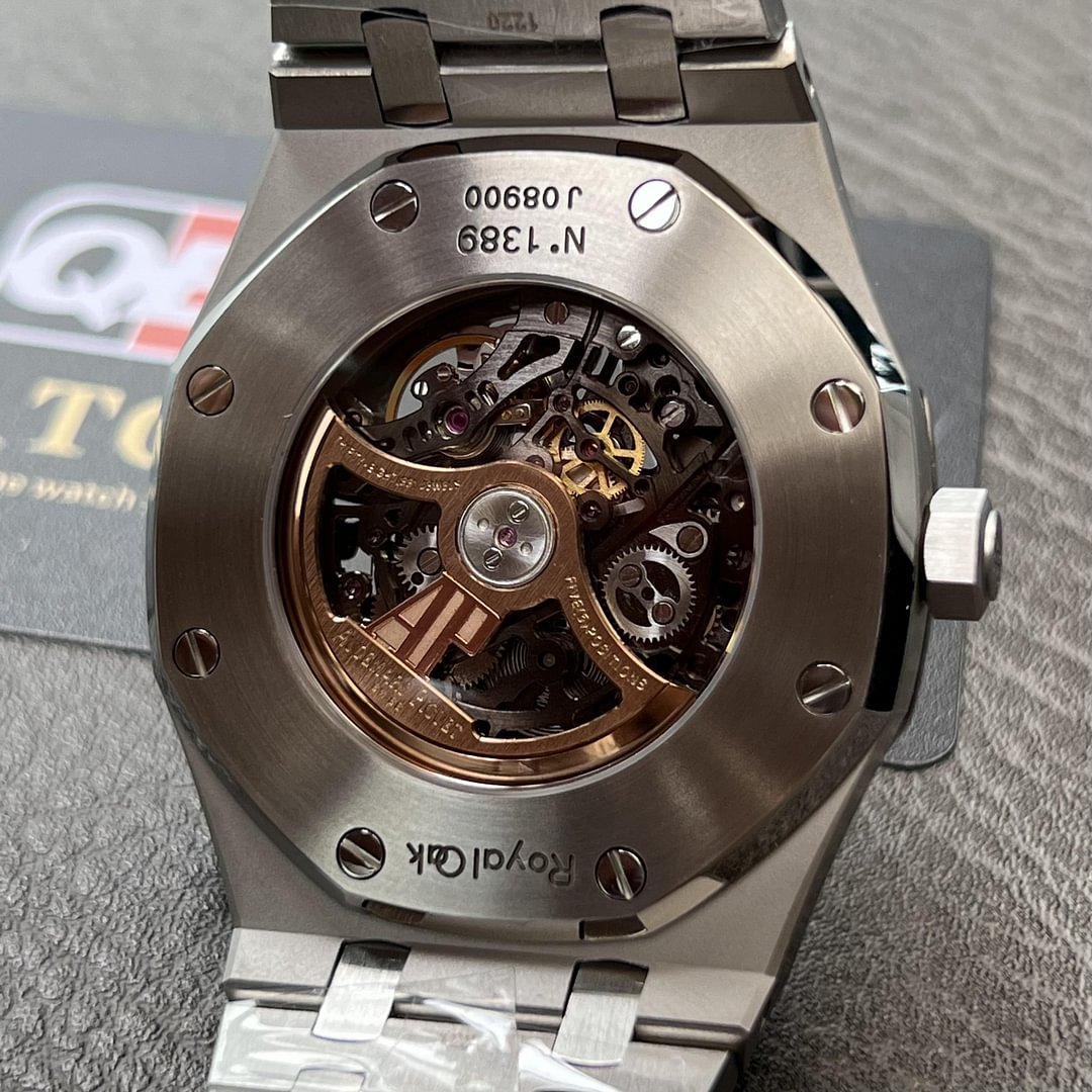 Audemars Piguet Royal Oak 15407ST.OO.1220ST.01 Grey Openworked Dial 41Mm Stainless Steel Super Clone - Image 9
