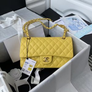 Chanel Classic 11.12 Handbag Caviar Gold Hardware