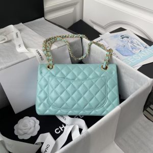 Chanel Small Classic Handbag Caviar Gold Hardware