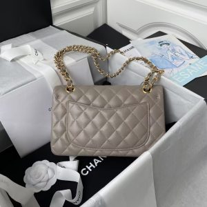 Chanel Small Classic Handbag Gold Hardware