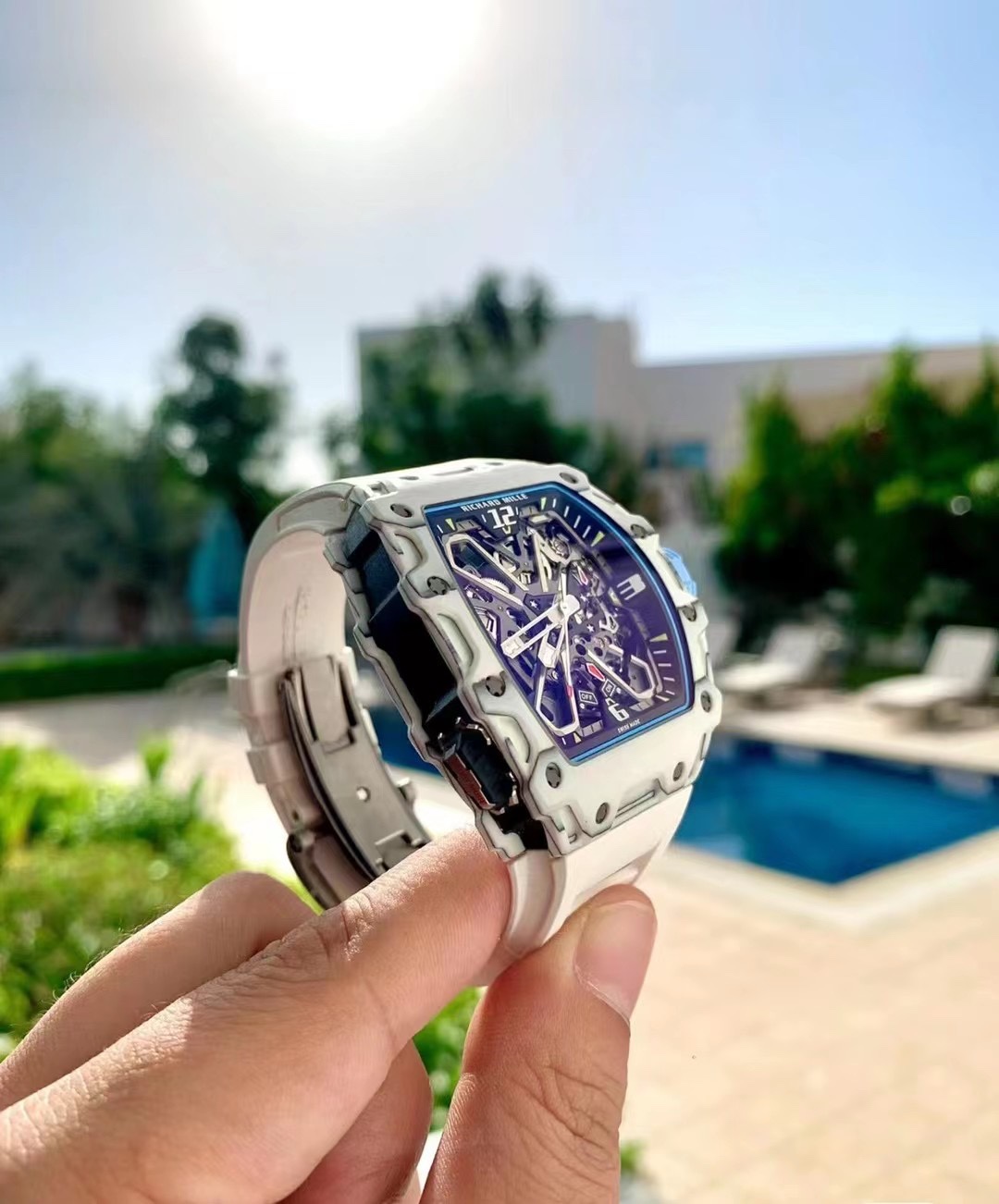 Richard Mille RM 35-03 Rafa Nadal White Carbon Quartz TPT - Image 7