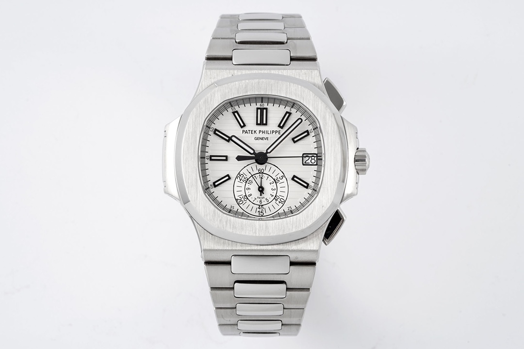 Patek Philippe Nautilus Chronograph Date Stainless Steel 5980 1A 019 - Image 3