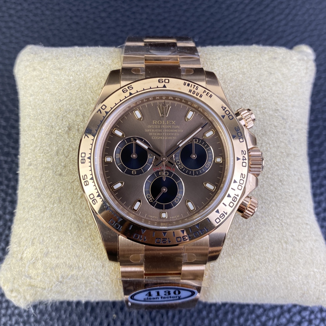 Rolex Cosmograph Daytona 40mm Everose Chocolate Dial 116505 Men's Watch - Image 3