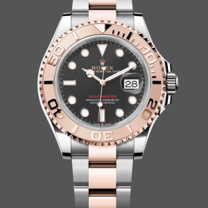 Rolex Yacht-Master 126621 EverRose Gold Black Dial 40MM Mens Replica Watch