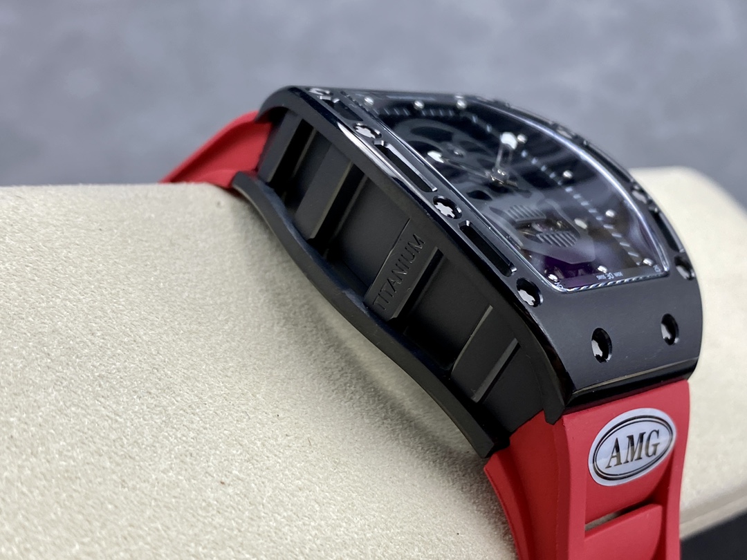 5 Colors Richard Mille Limited Edition RM52 Skull Titanium Tourbillon Openworked Dial - Image 26