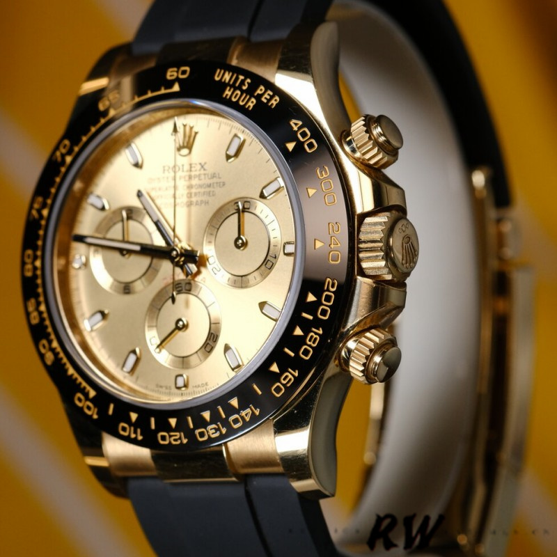 Rolex Cosmograph Daytona 116518 Champagne Dial Automatic 40mm Mens Replica Watch - Image 4