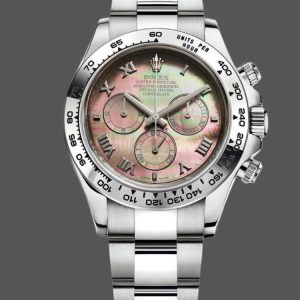 Rolex Cosmograph Daytona 116509 Black Mother of Pearl Dial 40MM Mens Replica Watch