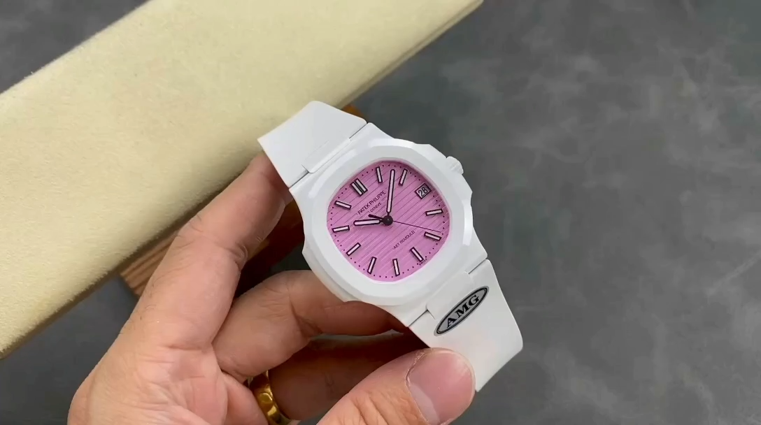 Patek Philippe Nautilus Pink Dial 5711 40MM Watch - Image 2