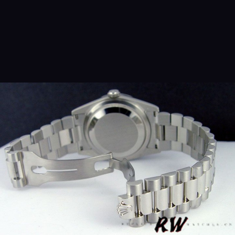 Rolex Day Date 118346 Silver Jubilee Diamond Dial 36mm Unisex Replica Watch - Image 5