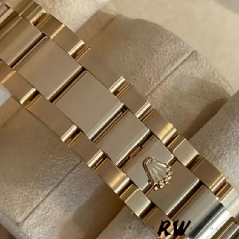 Rolex Day-Date 118388 Diamond Bezel Meteorite Dial 36MM Unisex Replica Watch - Image 6