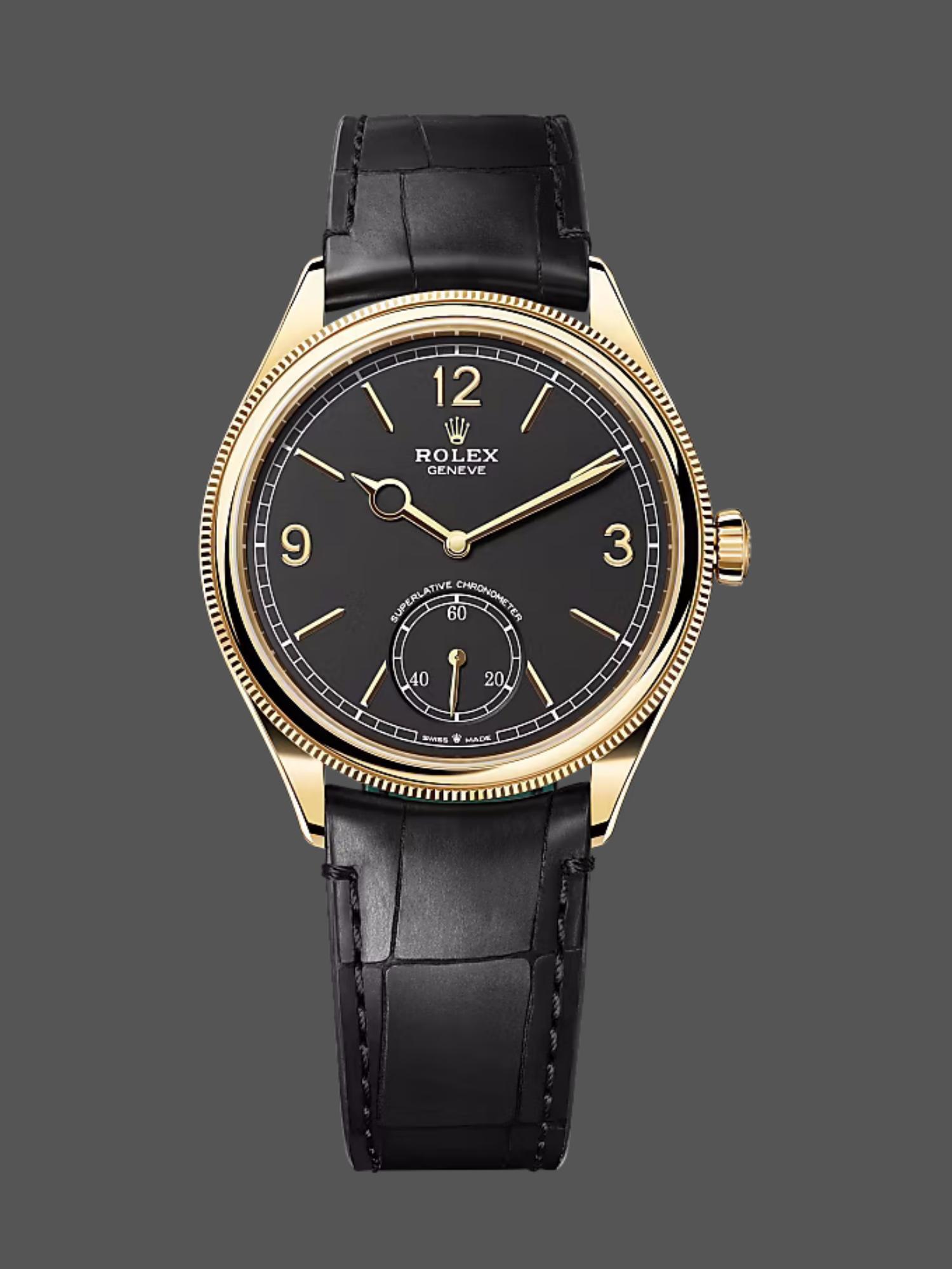 Rolex 1908 Yellow Gold 52508 0002 39 mm Replica Watch