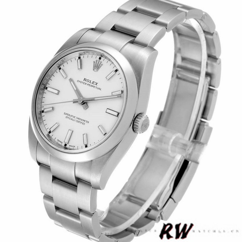 Rolex Oyster Perpetual Air-King 114200 White Index Dial 34mm Unisex Replica watch - Image 3