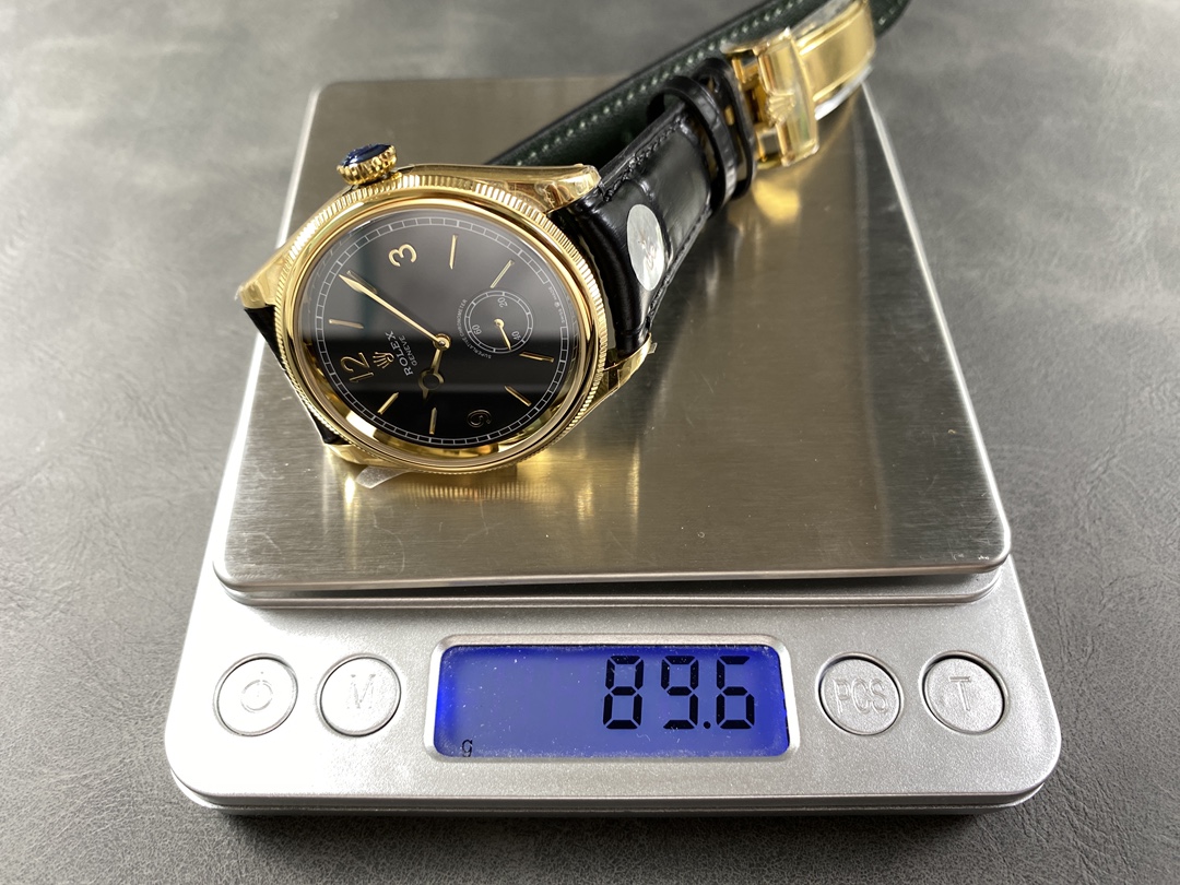 Rolex 1908 Yellow Gold 52508 0002 39 mm Replica Watch - Image 11