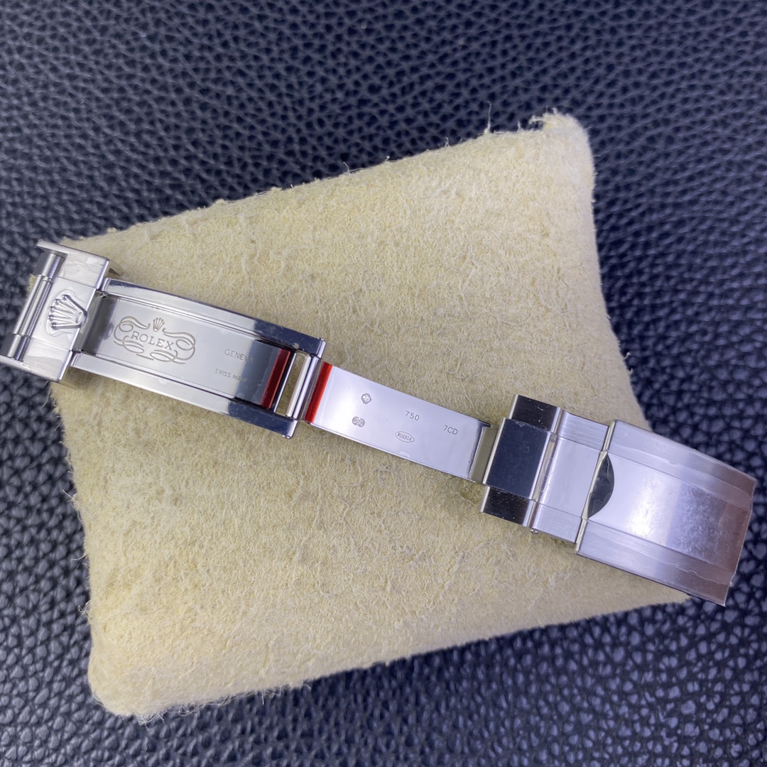 Rolex Daytona 116519 Sodalite Arabic Dial Blue Alligator Leather 40mm Mens Replica Watch - Image 9