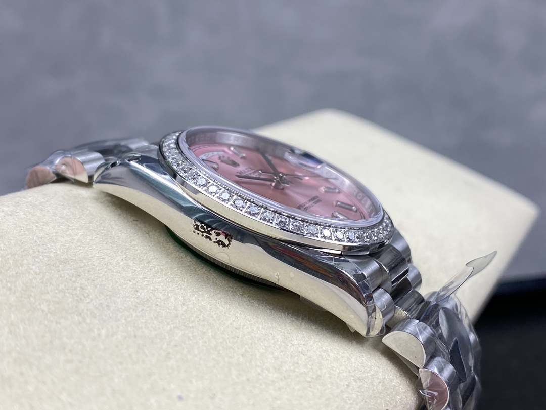Rolex Day Date President 36mm White Gold President Bracelet 128349rbr 0053 - Image 7