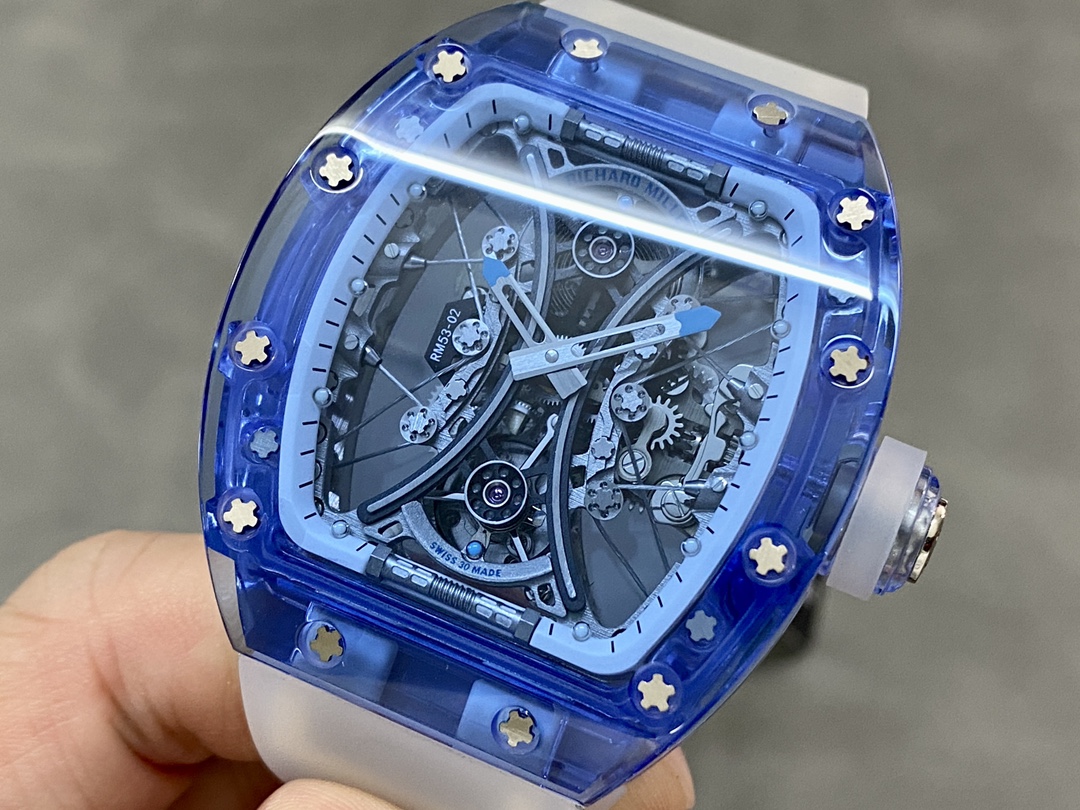 Richard Mille RM53-02 Tourbillon Blue Sapphire Limited Edition - Image 6