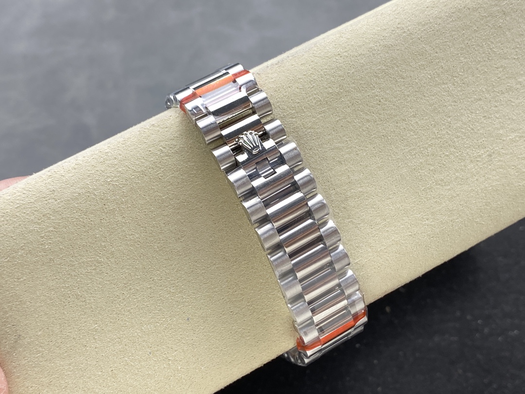 Rolex Day Date President 36mm White Gold President Bracelet 128349rbr 0053 - Image 10