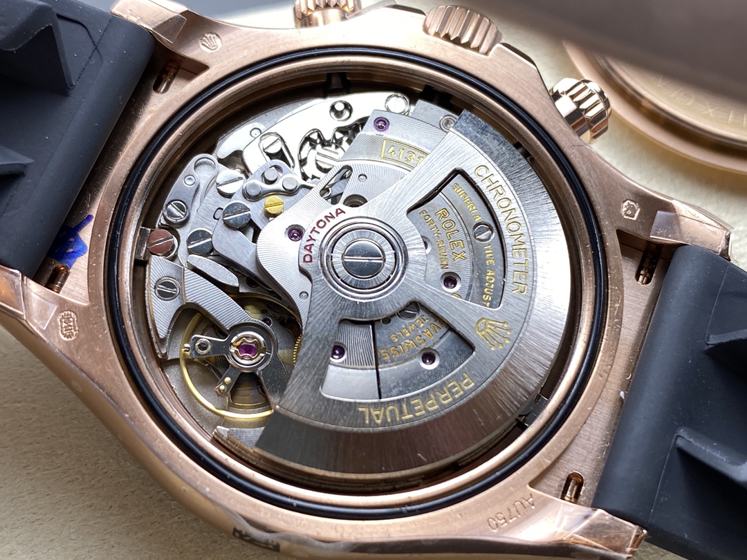 Rolex Cosmograph Daytona 116515LN Black Pink Dial 40mm Mens Replica Watch - Image 8