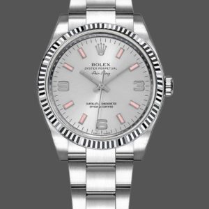 Rolex Oyster Perpetual Air-King 114234 Automatic Silver Dial 34mm Unisex replica watch