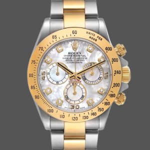 Rolex Cosmograph Daytona 116523 Diamond Mother of Pearl Dial 40mm Mens Replica Watch
