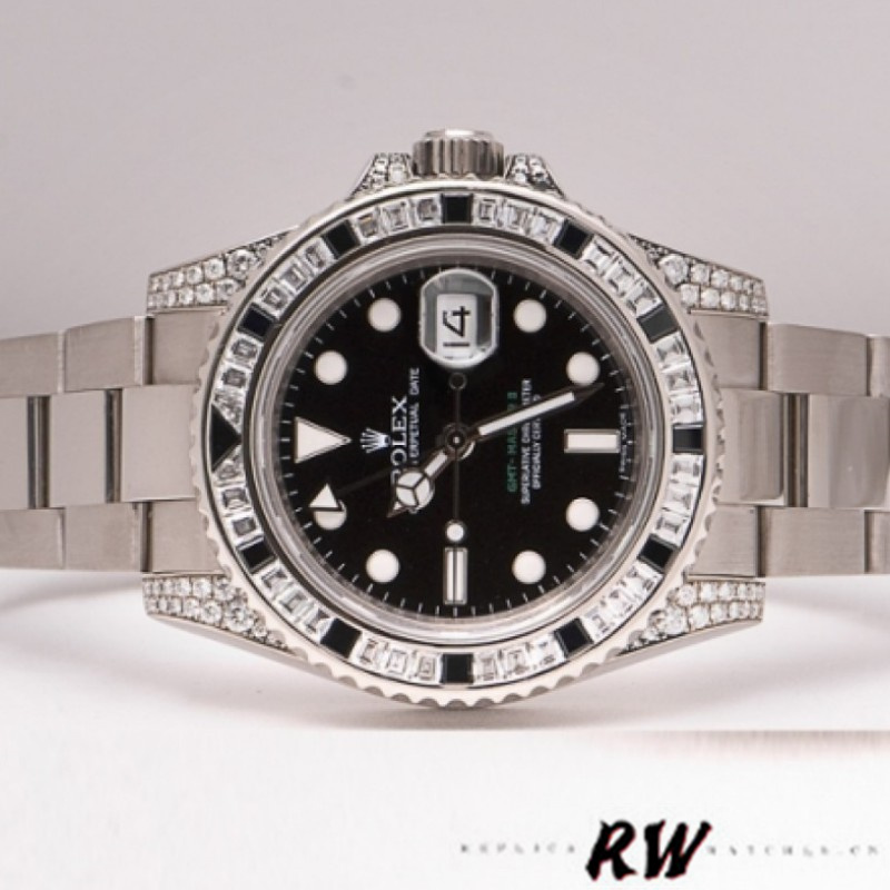 Rolex GMT Master II 116759SANR Black Dial 40mm Mens Replica Watch - Image 5