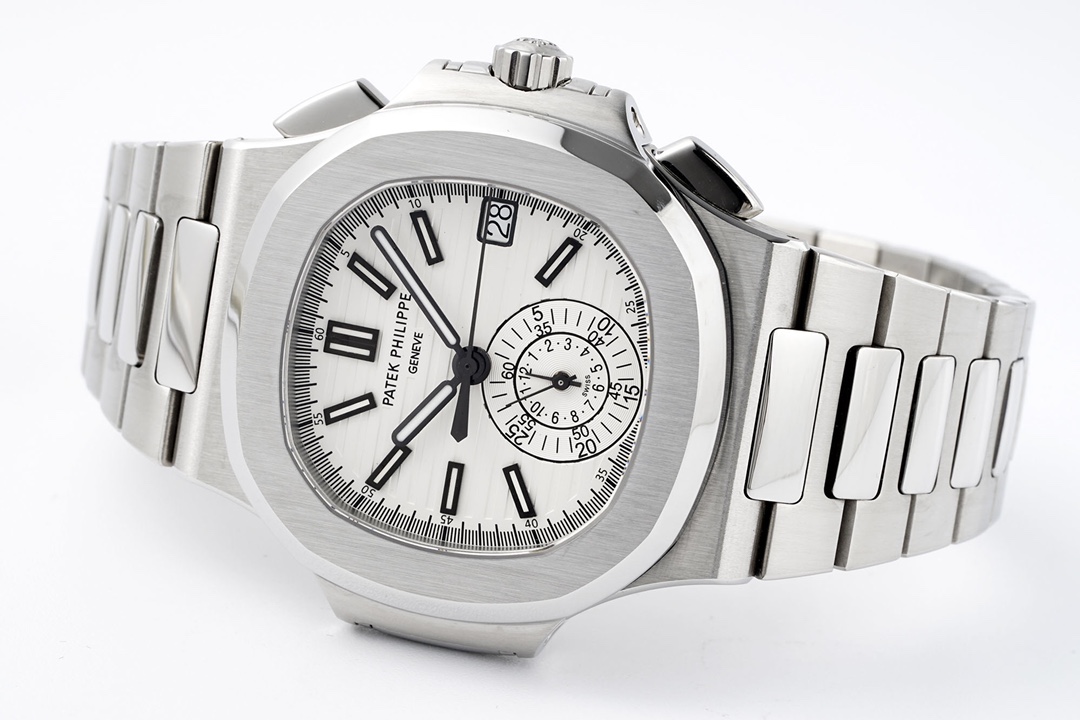 Patek Philippe Nautilus Chronograph Date Stainless Steel 5980 1A 019 - Image 8